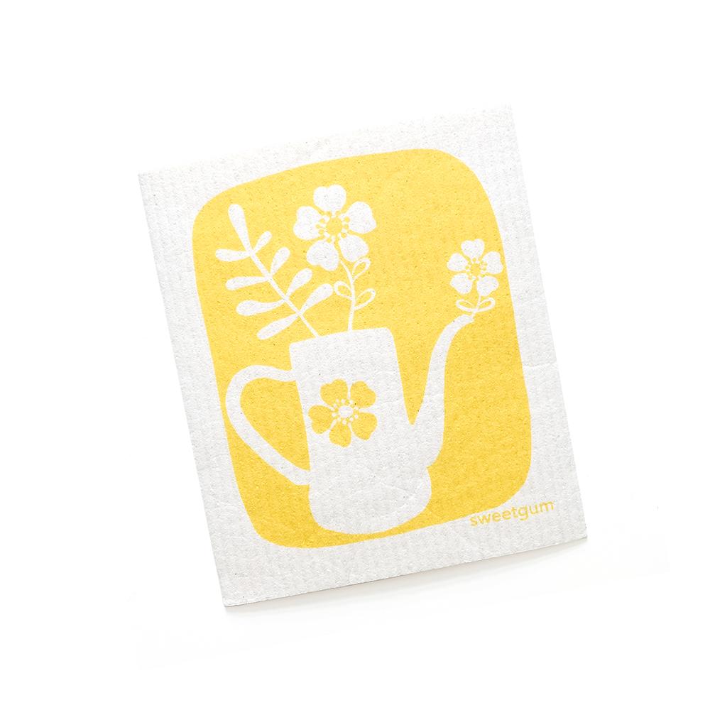 Bloom Tea Towel + 2 Swedish Dishcloths Bundle Tea Towel sweetgum textiles company, LLC 