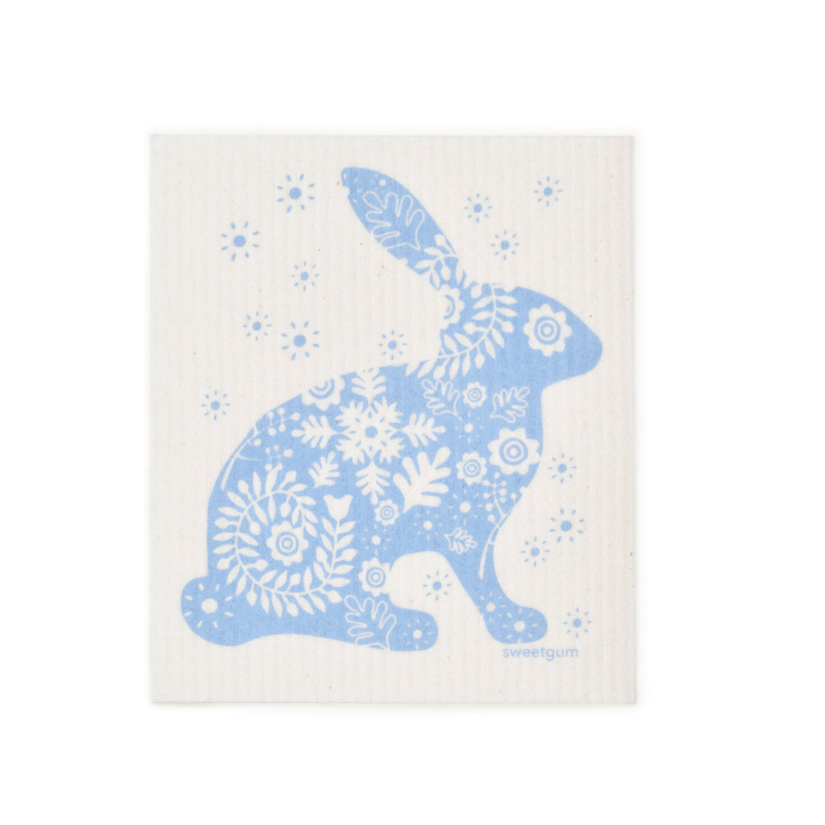 Blue Bunny Swedish Dishcloth Swedish Dishcloths sweetgum textiles company, LLC 
