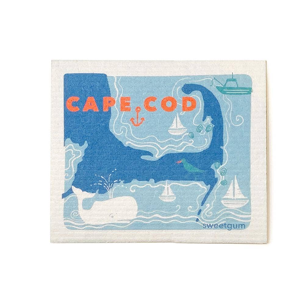 Cape Cod &amp; Islands | Bundle of 3 Swedish Dishcloths Swedish Dishcloths sweetgum textiles company, LLC 