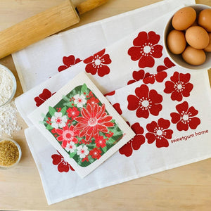 Swedish Dishcloths & Tea Towel Bundle — Christmas Tomte — Steller  Handcrafted Goods