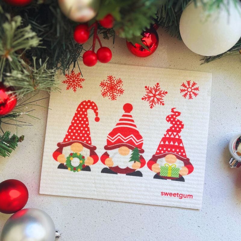 Gnome Christmas Kitchen Towel Set Of Two NWT December Home Brand Meijer Gnome Christmas Kitchen Towel Set Of Two NWT December Home Brand Meijer