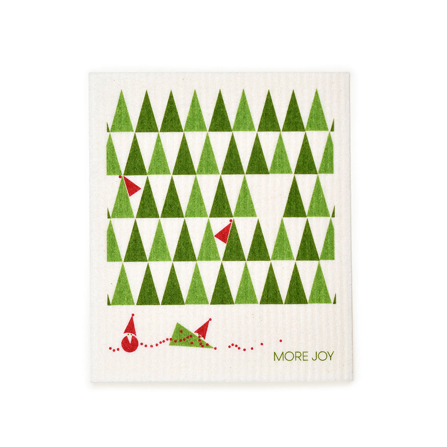 Stolen Christmas tree Swedish Dishcloth Swedish Dishcloths sweetgum textiles company, LLC 